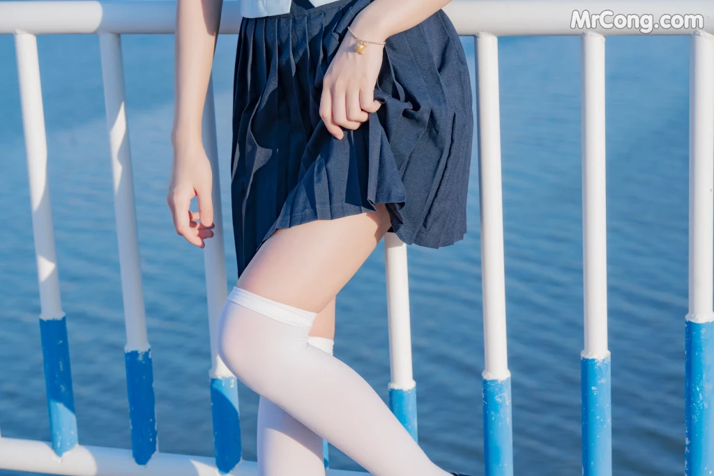 Coser@桜桃喵 Vol.125: 桜桃喵 蔚蓝 (33 photos) – Page 4