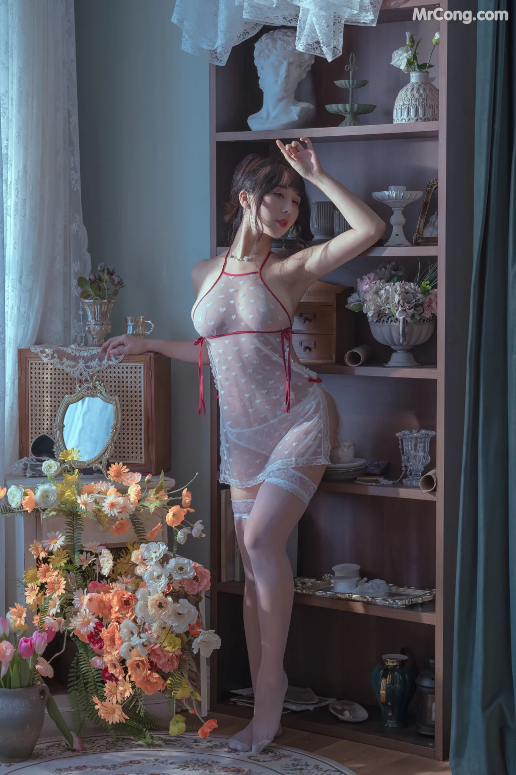 Coser@云溪溪 (Yunx1x1) Vol.011: 奶桃 人妻 (40 photos)
