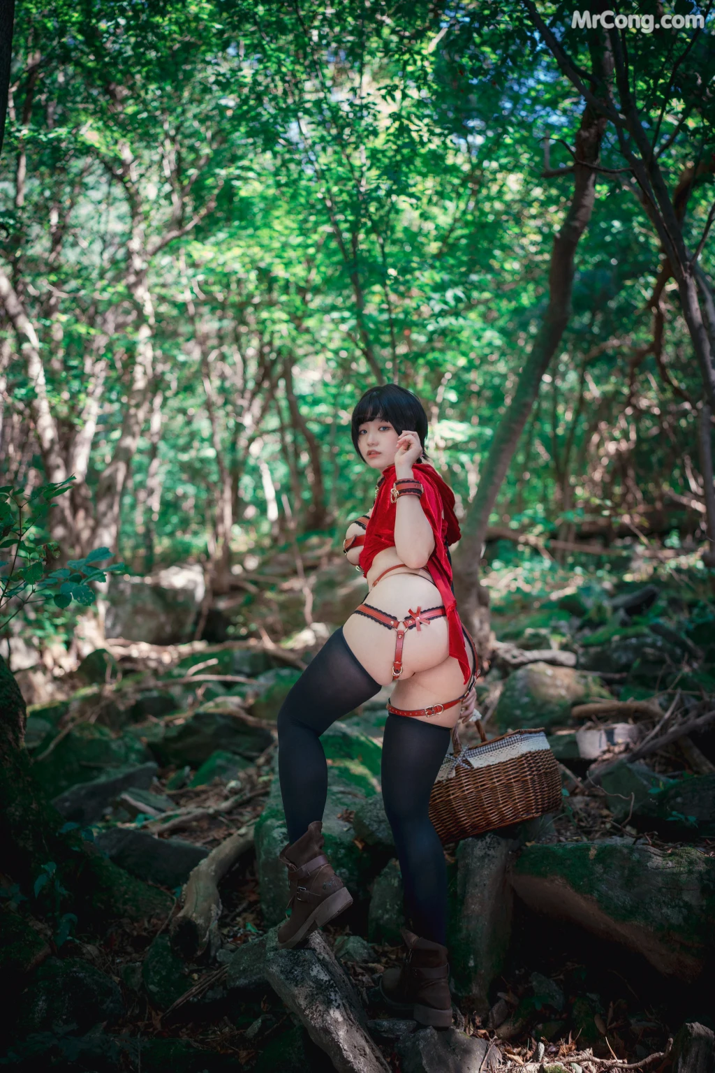 DJAWA Photo – Mimmi (밈미): “Naughty Red Hiring Hood” (125 photos) – Page 3