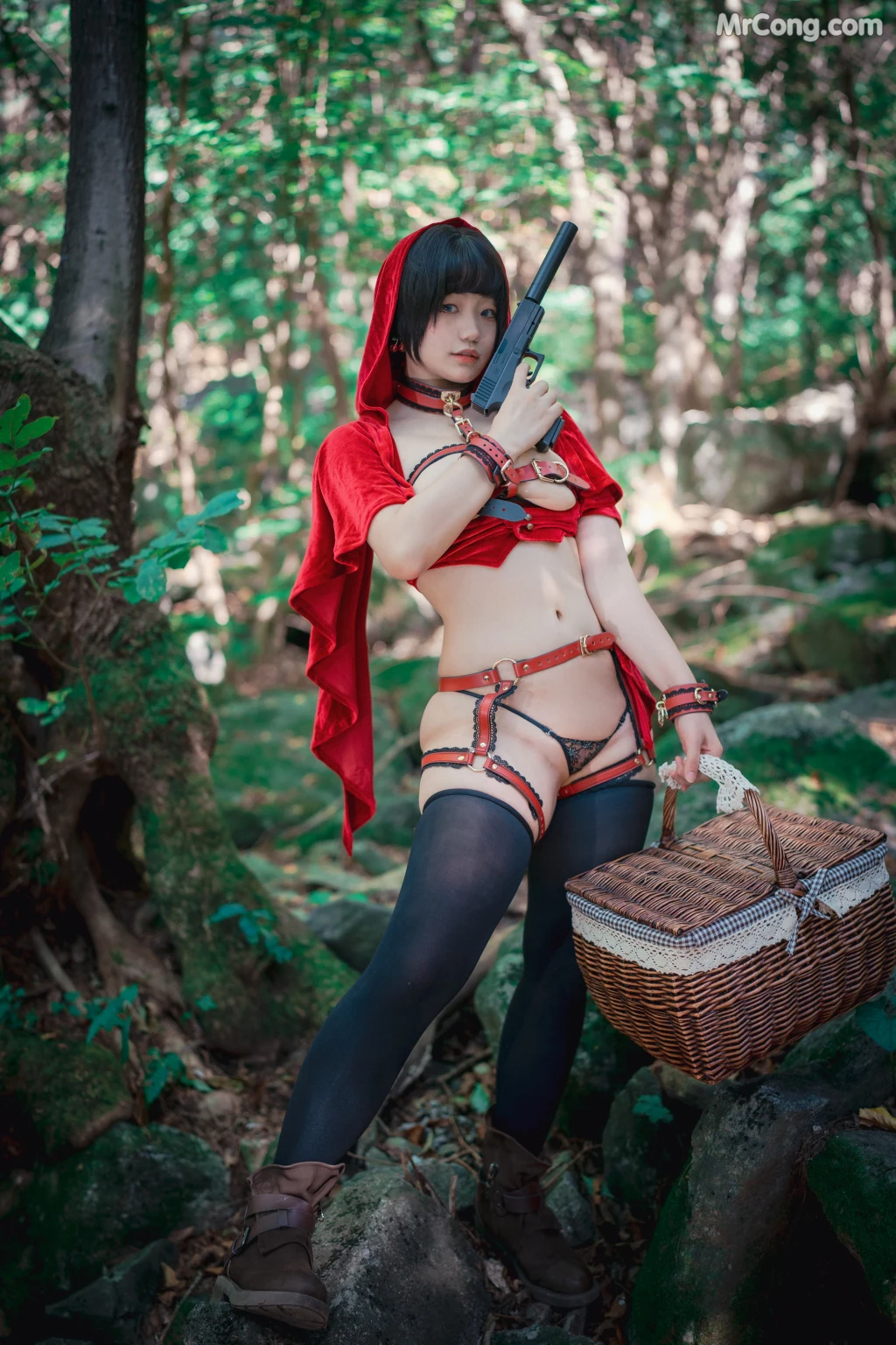 DJAWA Photo – Mimmi (밈미): “Naughty Red Hiring Hood” (125 photos) – Page 3