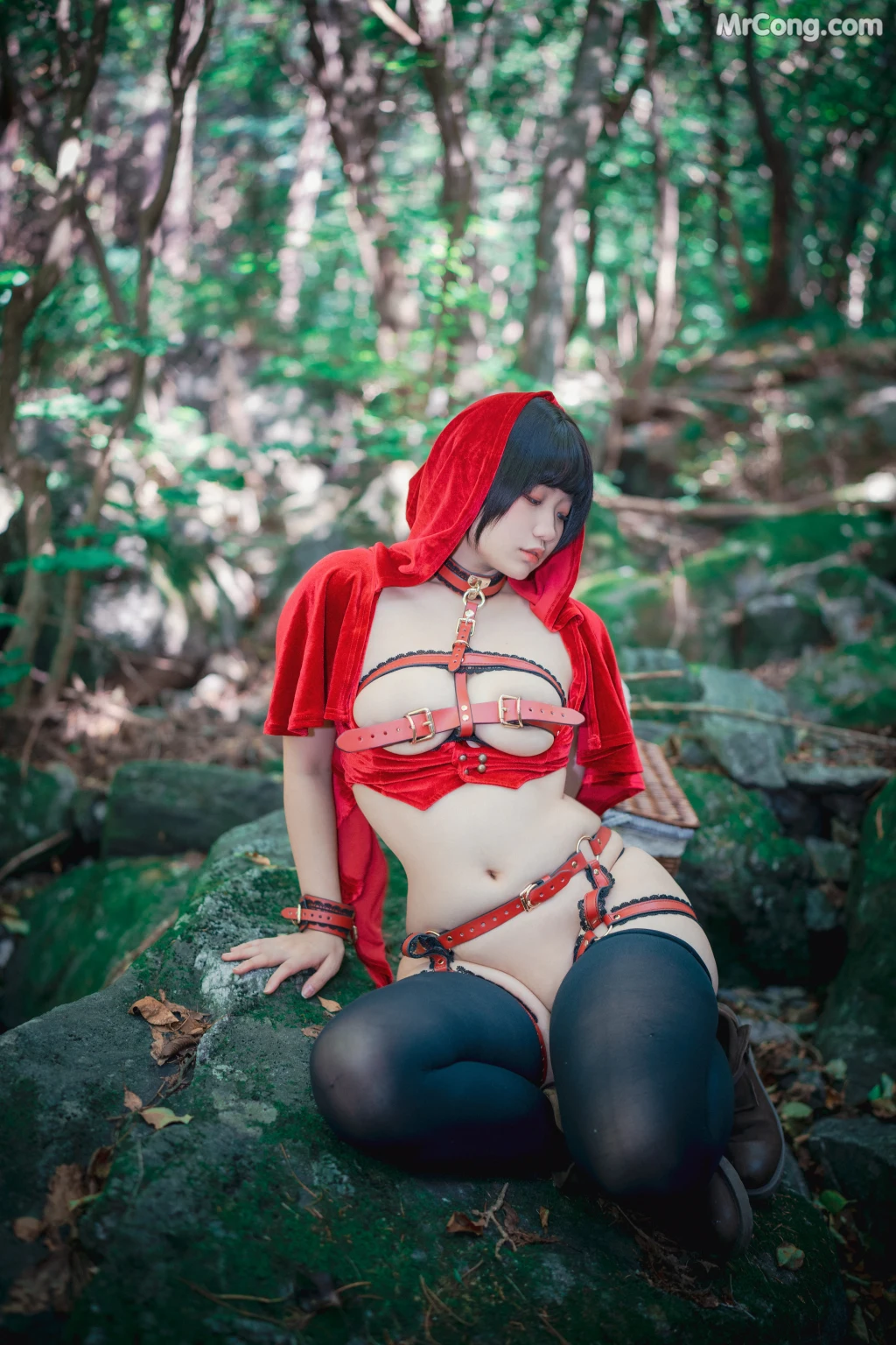 DJAWA Photo – Mimmi (밈미): “Naughty Red Hiring Hood” (125 photos) – Page 3