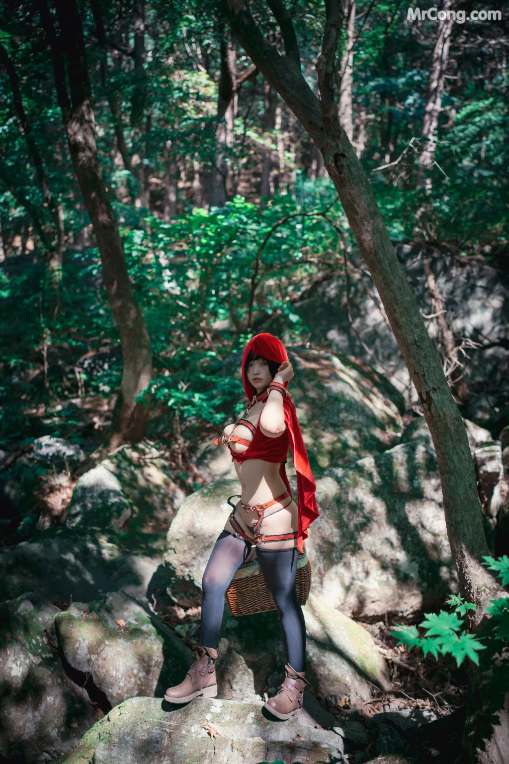 DJAWA Photo – Mimmi (밈미): “Naughty Red Hiring Hood” (125 photos) – Page 4