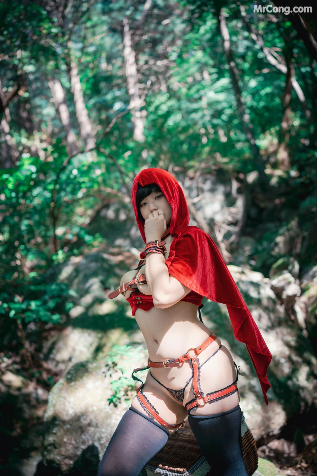 DJAWA Photo – Mimmi (밈미): “Naughty Red Hiring Hood” (125 photos) – Page 4