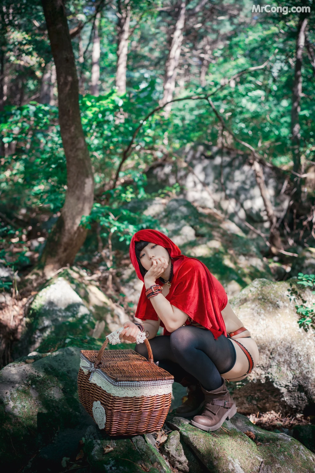 DJAWA Photo – Mimmi (밈미): “Naughty Red Hiring Hood” (125 photos) – Page 5