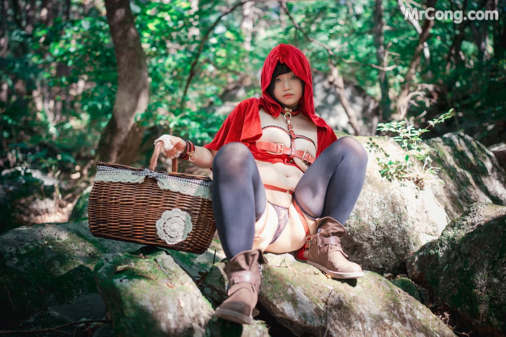 DJAWA Photo – Mimmi (밈미): “Naughty Red Hiring Hood” (125 photos) – Page 5