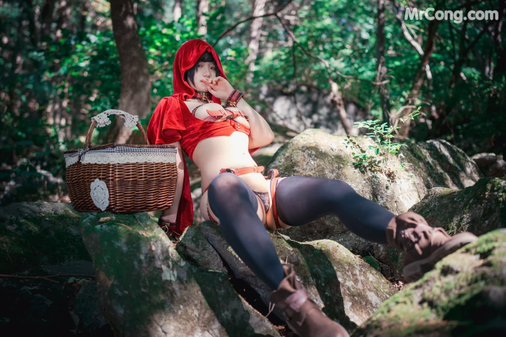 DJAWA Photo – Mimmi (밈미): “Naughty Red Hiring Hood” (125 photos) – Page 5