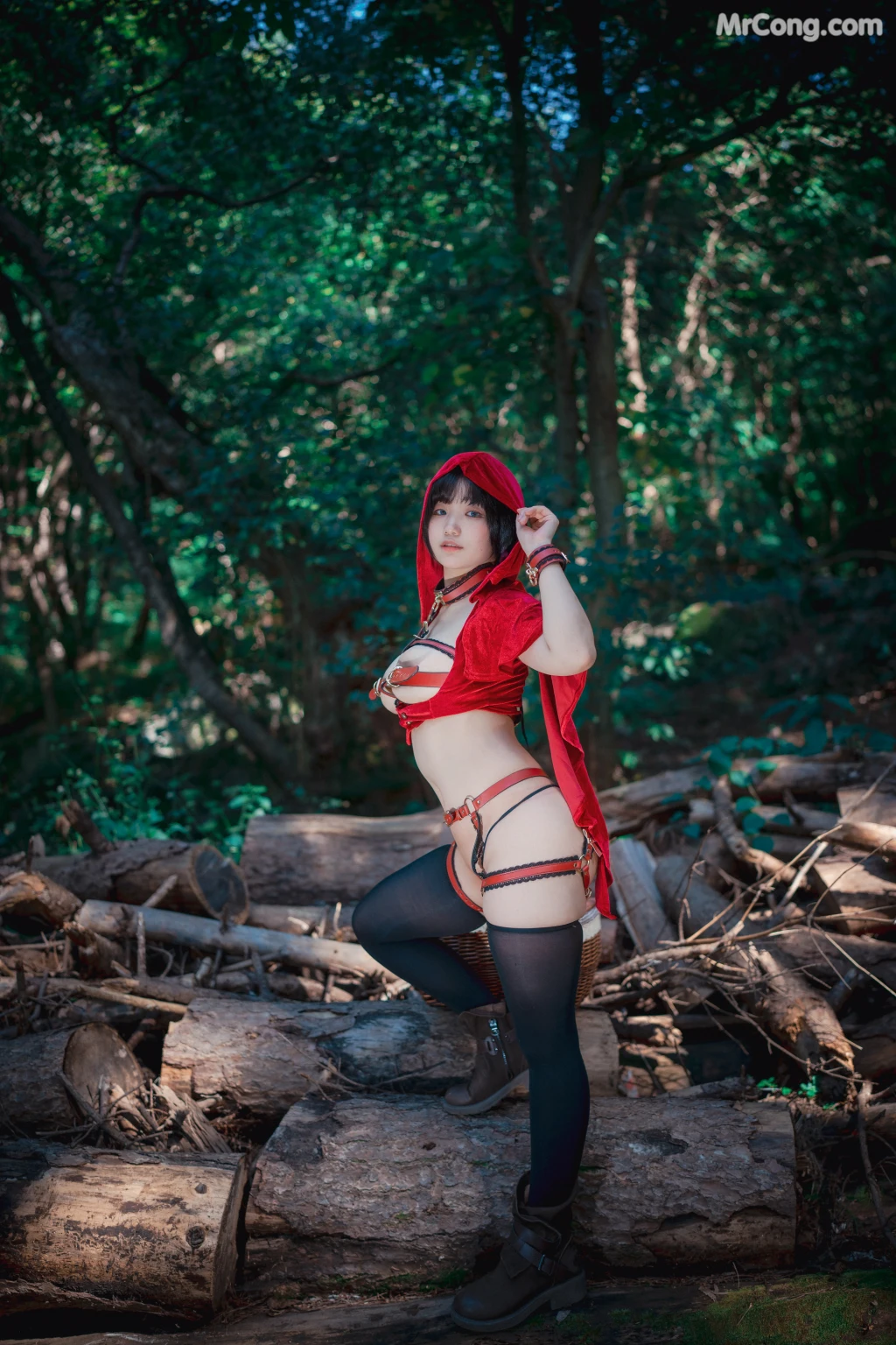 DJAWA Photo – Mimmi (밈미): “Naughty Red Hiring Hood” (125 photos) – Page 9