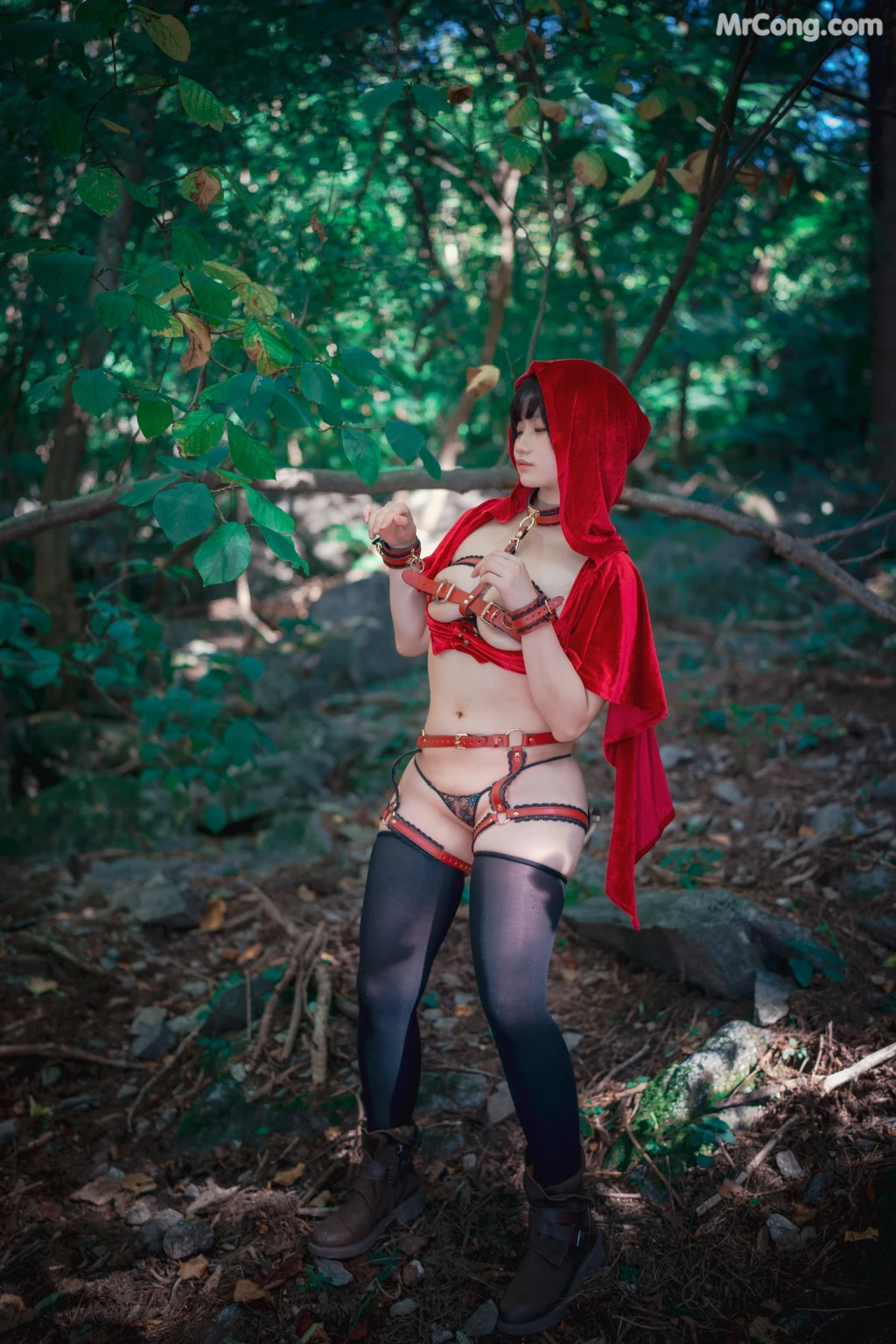 DJAWA Photo – Mimmi (밈미): “Naughty Red Hiring Hood” (125 photos) – Page 9