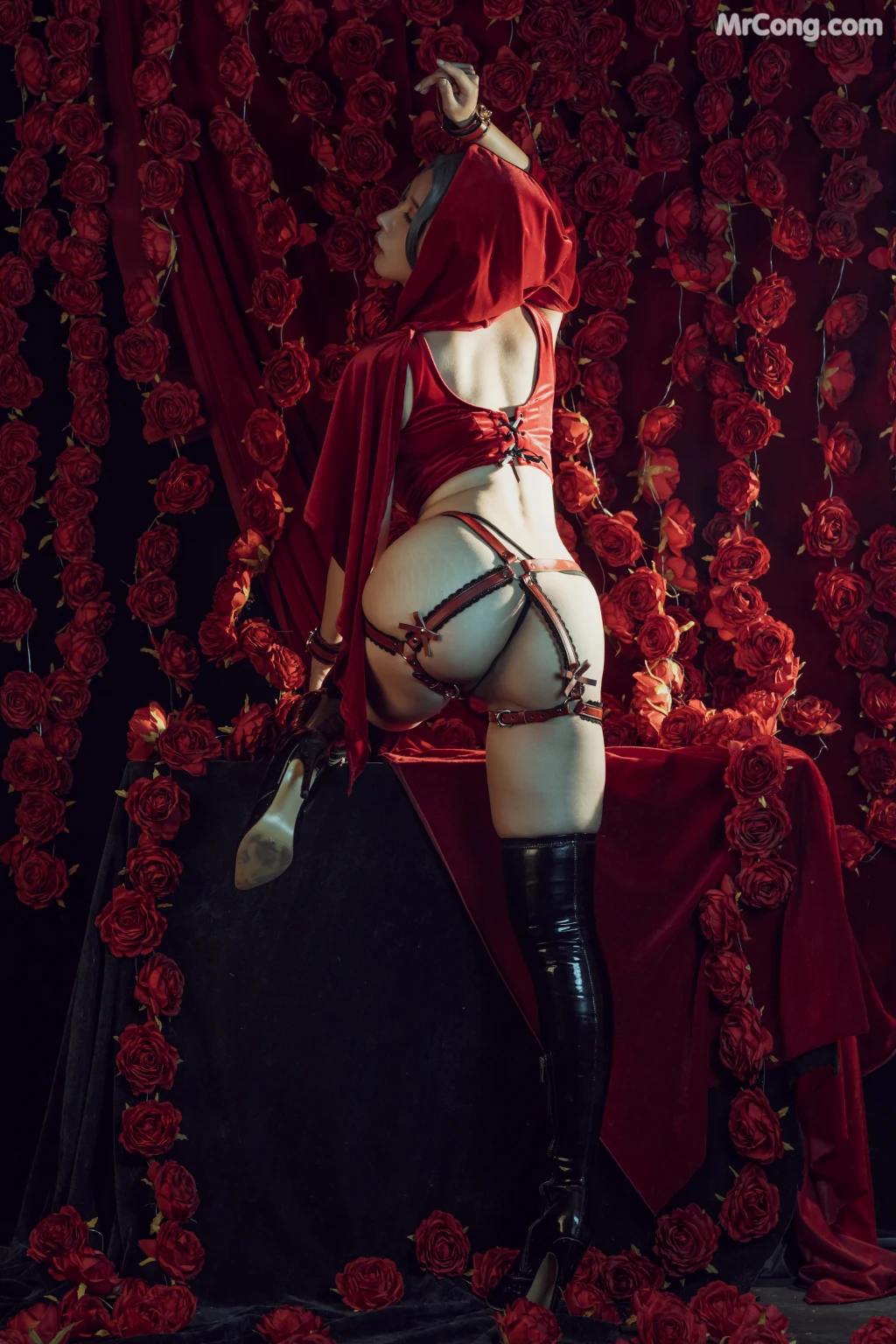 Coser@云溪溪 (Yunx1x1) Vol.015: 奶桃 玫瑰 (40 photos) – Page 3