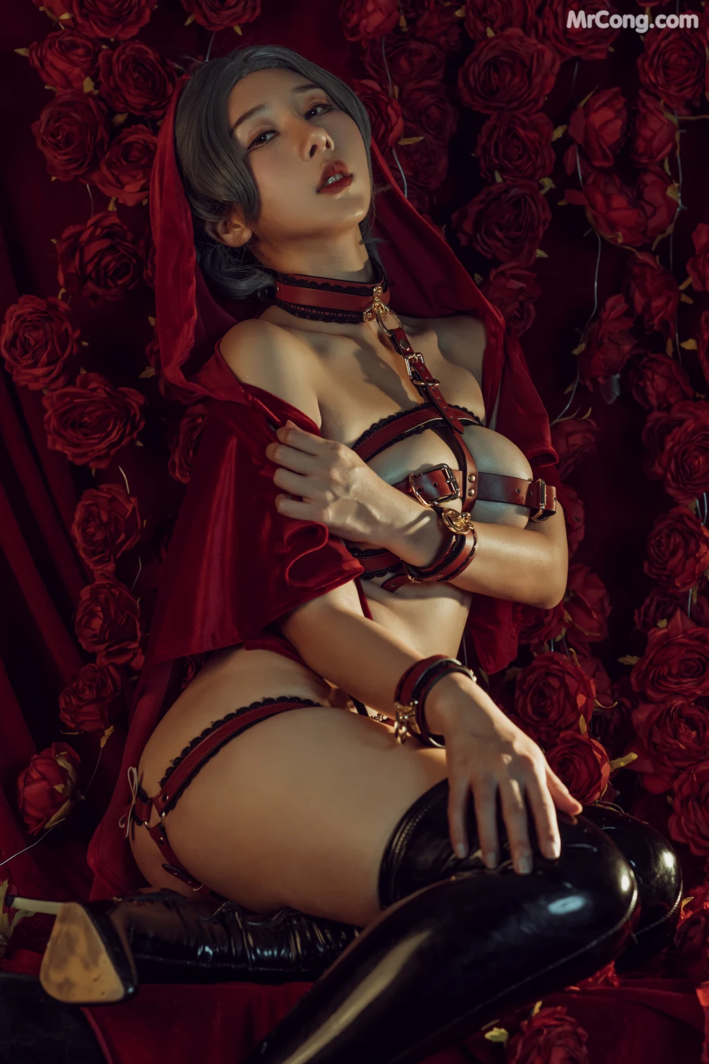 Coser@云溪溪 (Yunx1x1) Vol.015: 奶桃 玫瑰 (40 photos) – Page 4