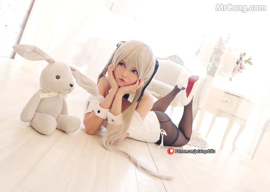 Coser@Potato Godzilla: Sora Kasugano Bunny Suit (31 photos)