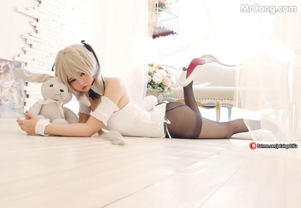 Coser@Potato Godzilla: Sora Kasugano Bunny Suit (31 photos)