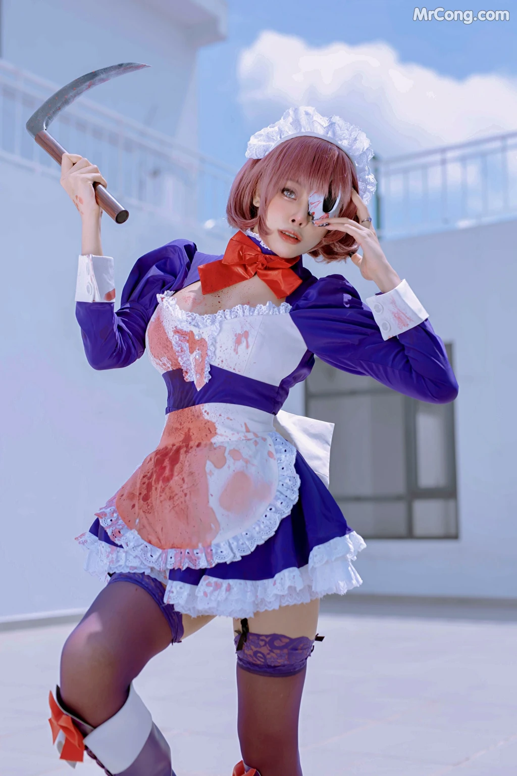 Coser@Byoru: Maid Mask (51 photos + 3 videos) – Page 4
