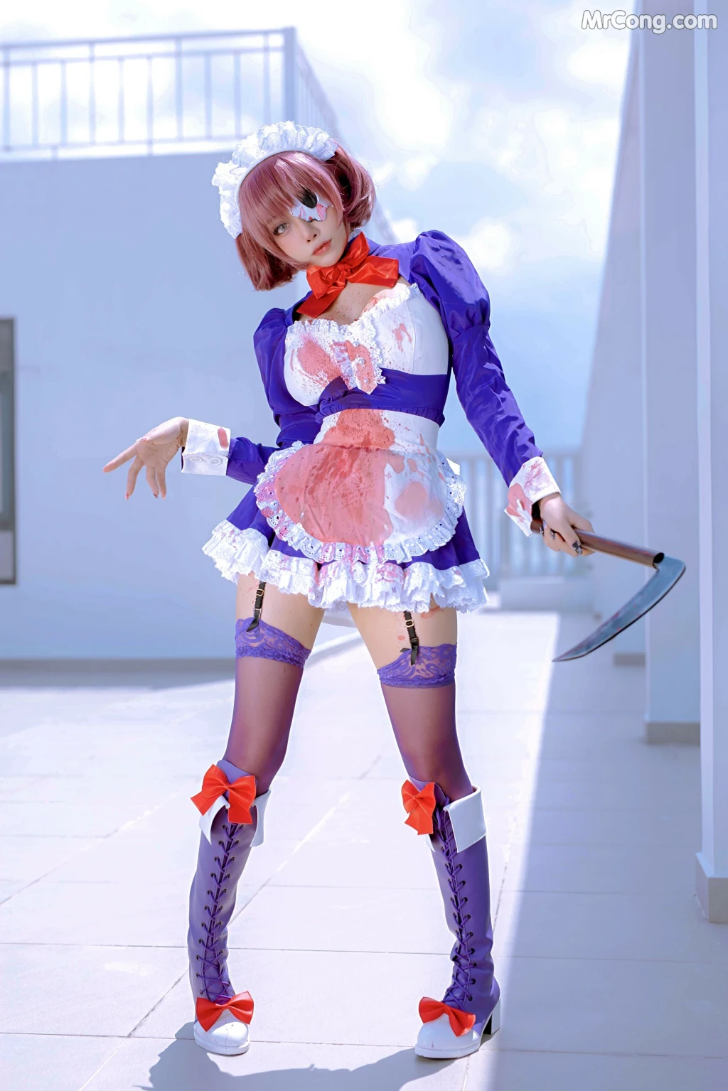 Coser@Byoru: Maid Mask (51 photos + 3 videos) – Page 5