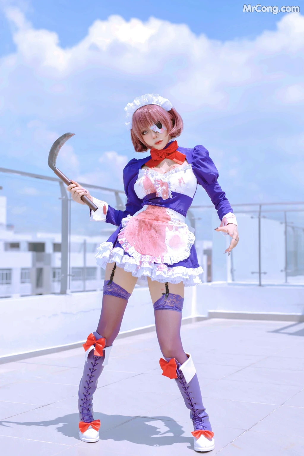 Coser@Byoru: Maid Mask (51 photos + 3 videos) – Page 5