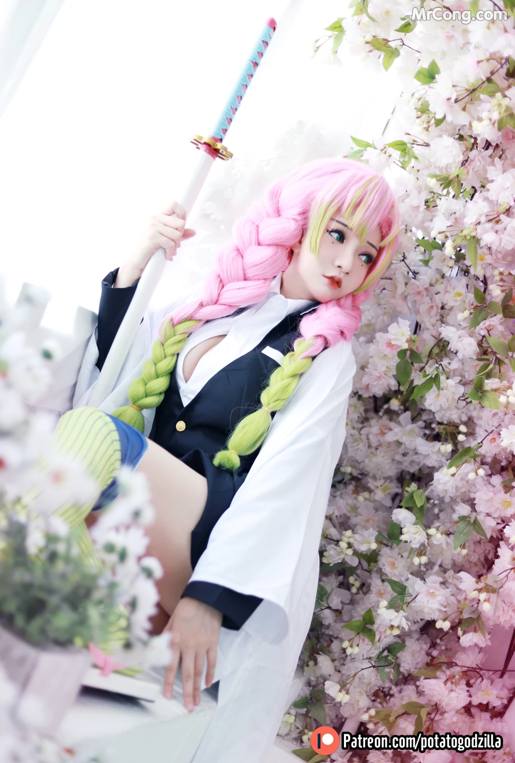 Coser@Potato Godzilla: Mitsuri Kanroji (65 photos + 26 videos) – Page 5