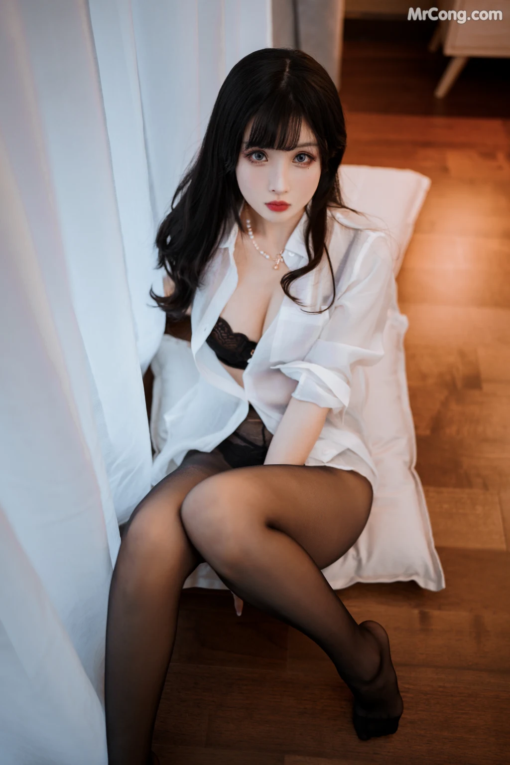 Coser@rioko凉凉子 Vol.093: 黑丝ol制服双人 (102 photos + 11 videos) – Page 6
