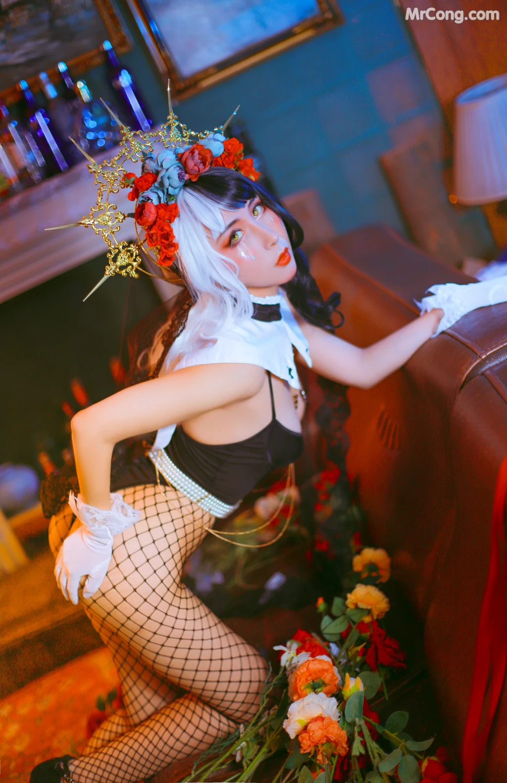 Coser@云溪溪 (Yunx1x1) Vol.017: 奶桃 修女 (22 photos)