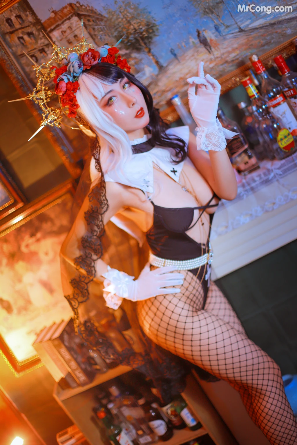 Coser@云溪溪 (Yunx1x1) Vol.017: 奶桃 修女 (22 photos) – Page 2