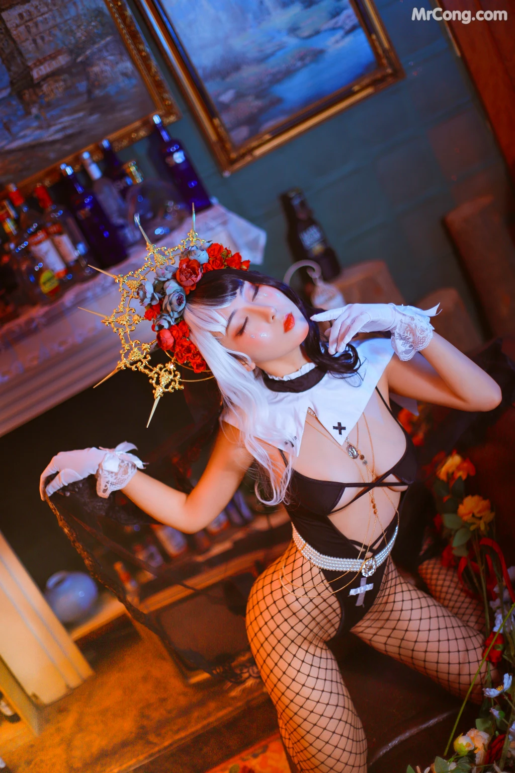 Coser@云溪溪 (Yunx1x1) Vol.017: 奶桃 修女 (22 photos) – Page 2