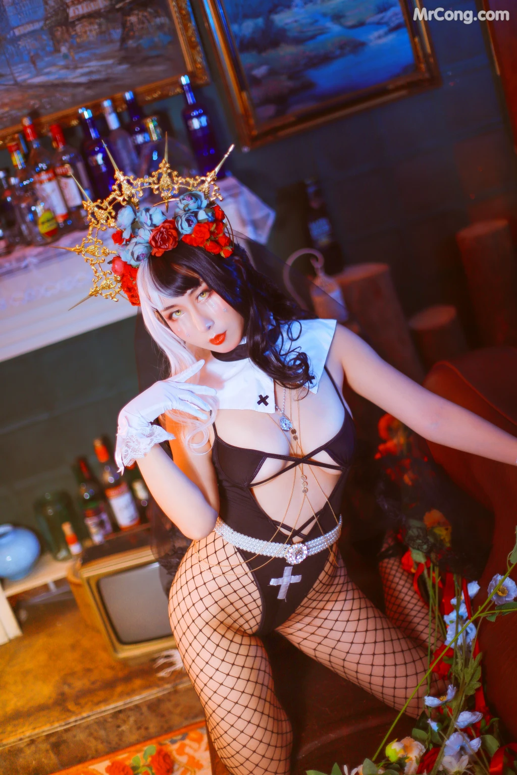 Coser@云溪溪 (Yunx1x1) Vol.017: 奶桃 修女 (22 photos) – Page 2