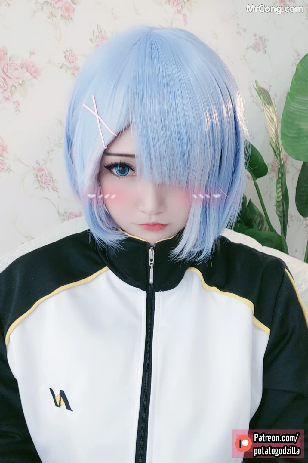Coser@Potato Godzilla: Rem in Subaru Jacket (34 photos)