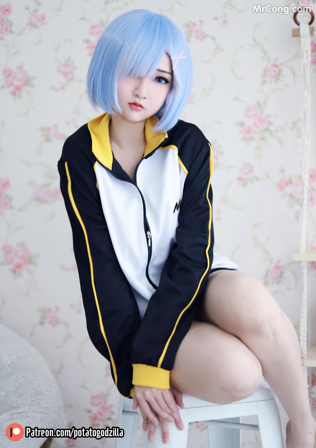 Coser@Potato Godzilla: Rem in Subaru Jacket (34 photos) – Page 2