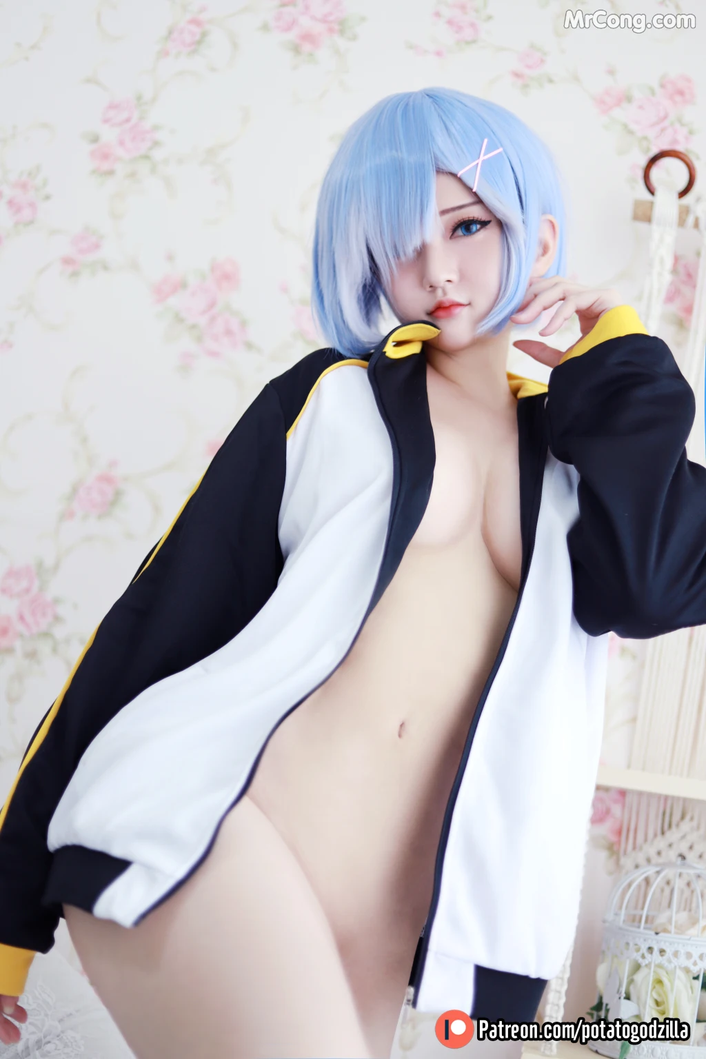 Coser@Potato Godzilla: Rem in Subaru Jacket (34 photos) – Page 3