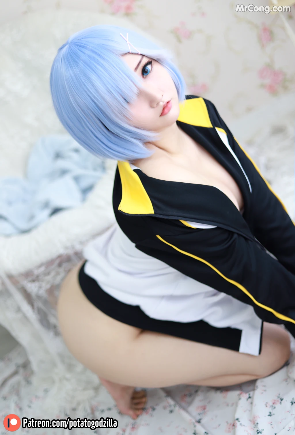Coser@Potato Godzilla: Rem in Subaru Jacket (34 photos) – Page 4