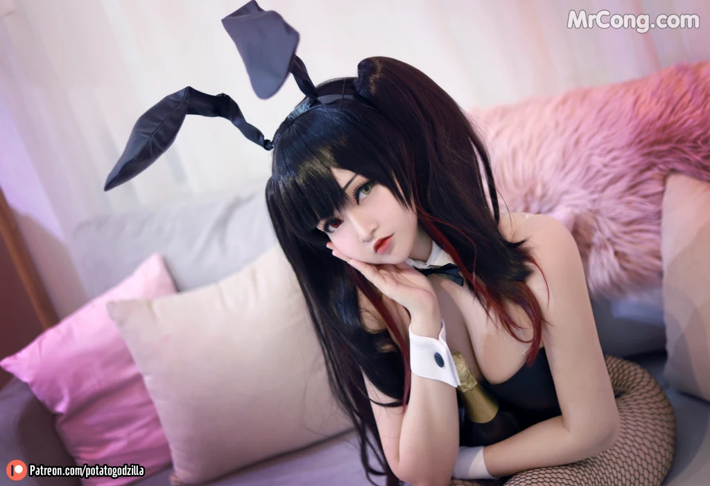 Coser@Potato Godzilla: Kurumi Tokisaki Bunny Girl (35 photos) – Page 2