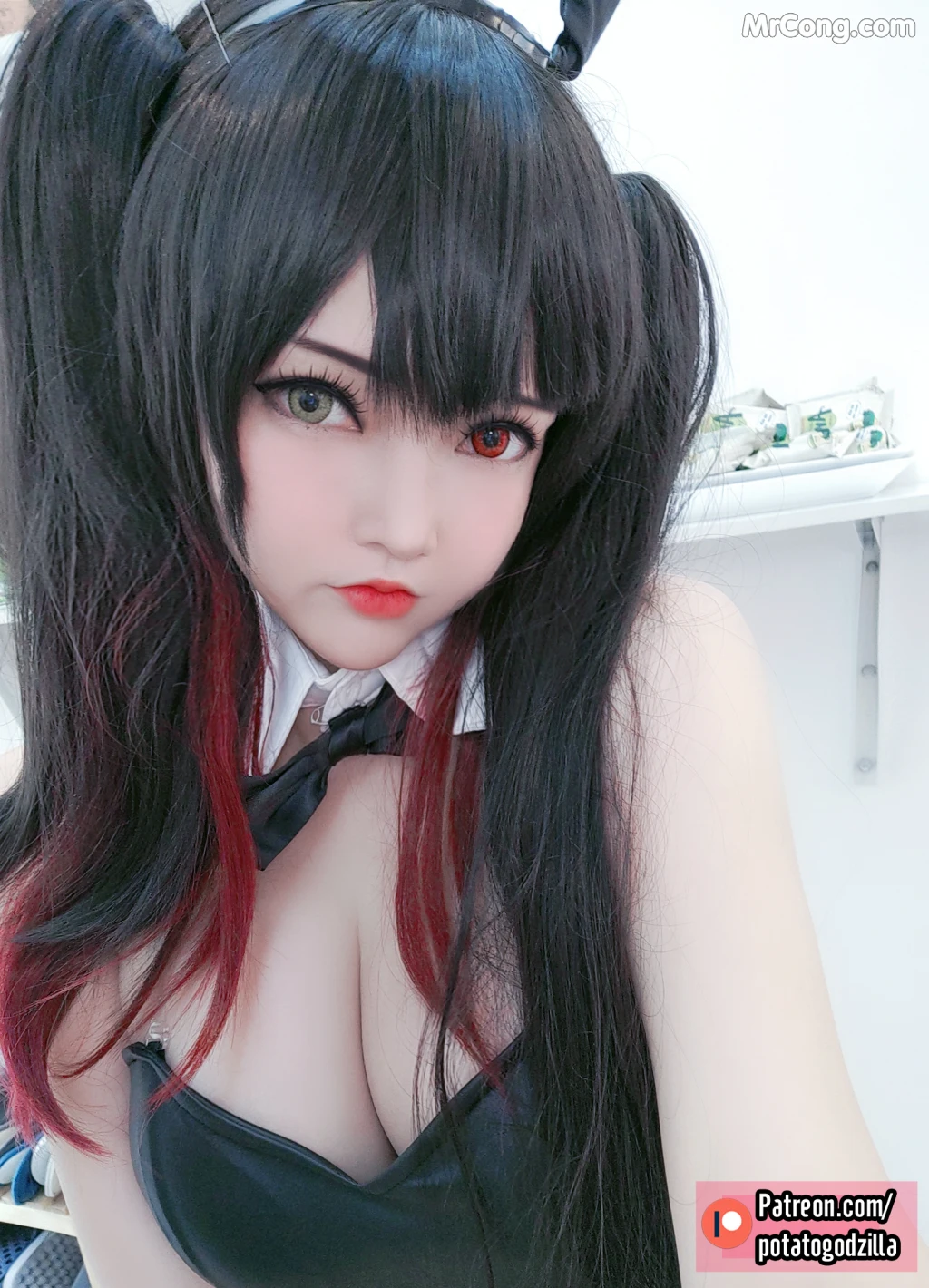 Coser@Potato Godzilla: Kurumi Tokisaki Bunny Girl (35 photos) – Page 3