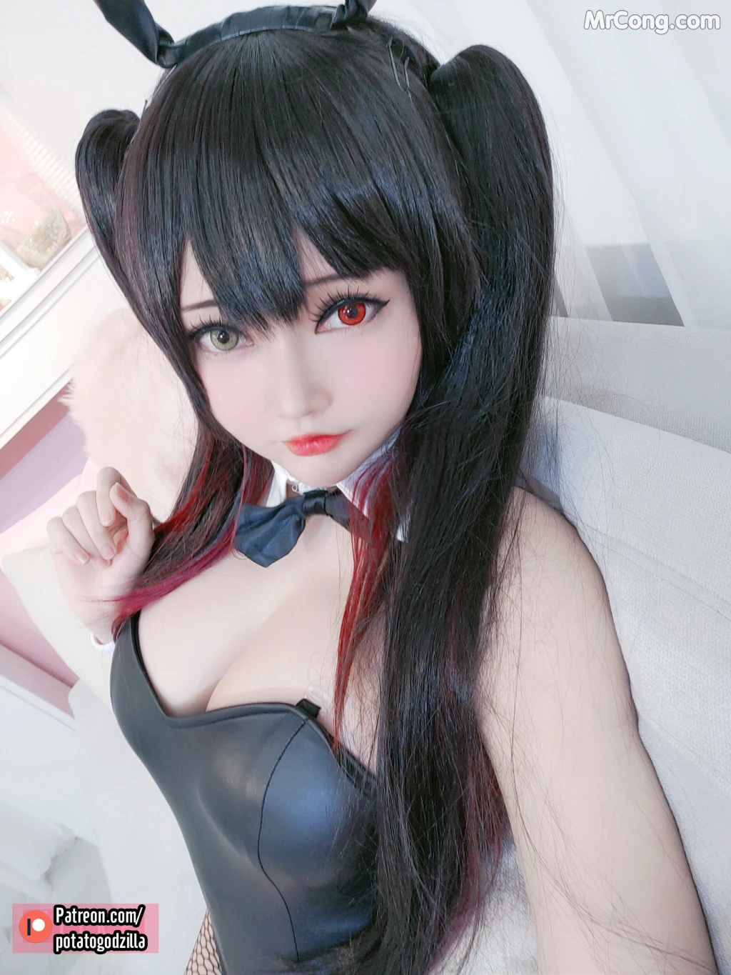 Coser@Potato Godzilla: Kurumi Tokisaki Bunny Girl (35 photos) – Page 3