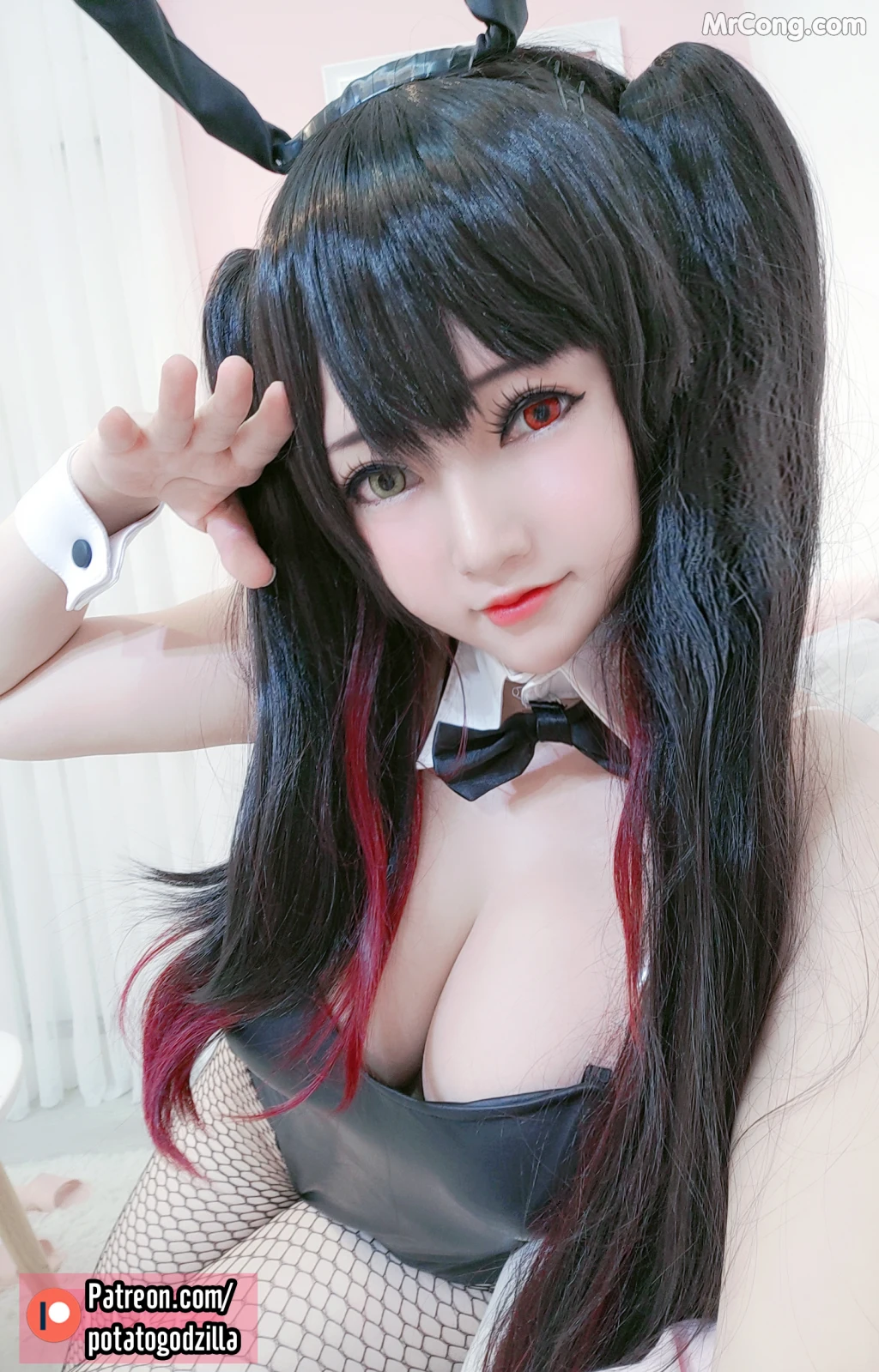 Coser@Potato Godzilla: Kurumi Tokisaki Bunny Girl (35 photos) – Page 4