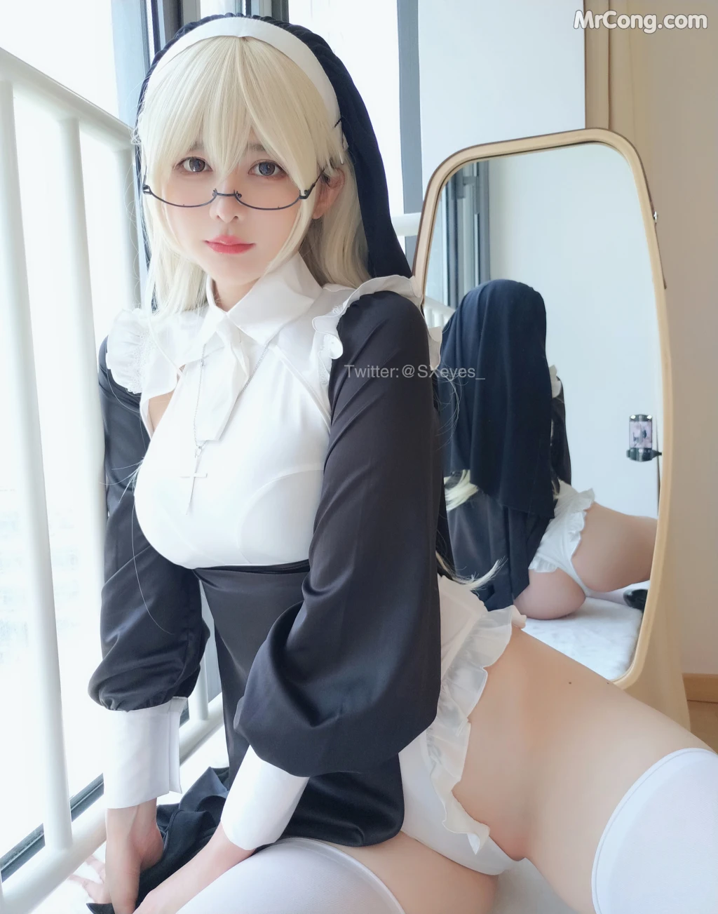 Coser@眼酱大魔王w Vol.090: 修女シスター (34 photos + 2 videos) – Page 2