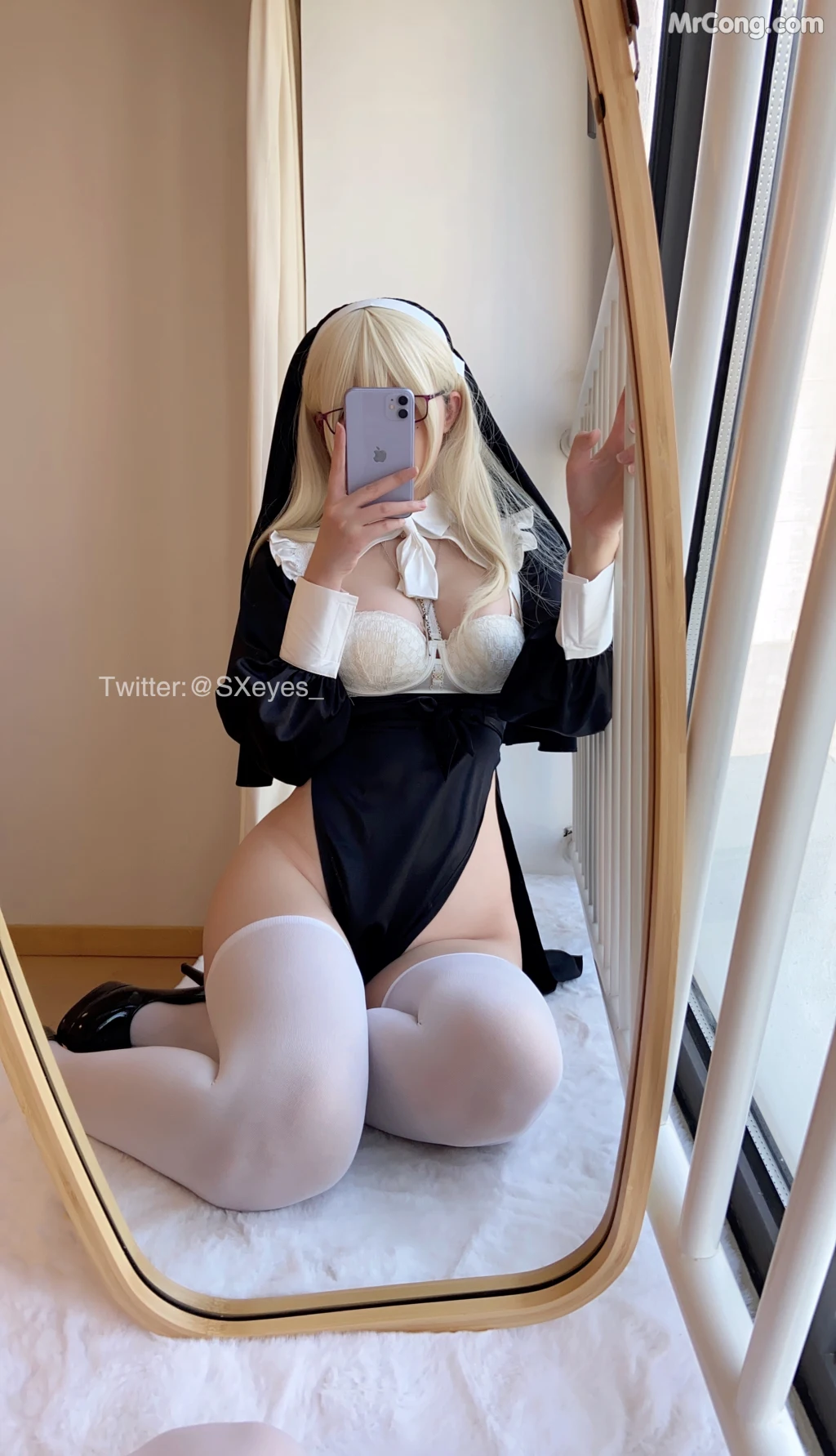 Coser@眼酱大魔王w Vol.090: 修女シスター (34 photos + 2 videos) – Page 3