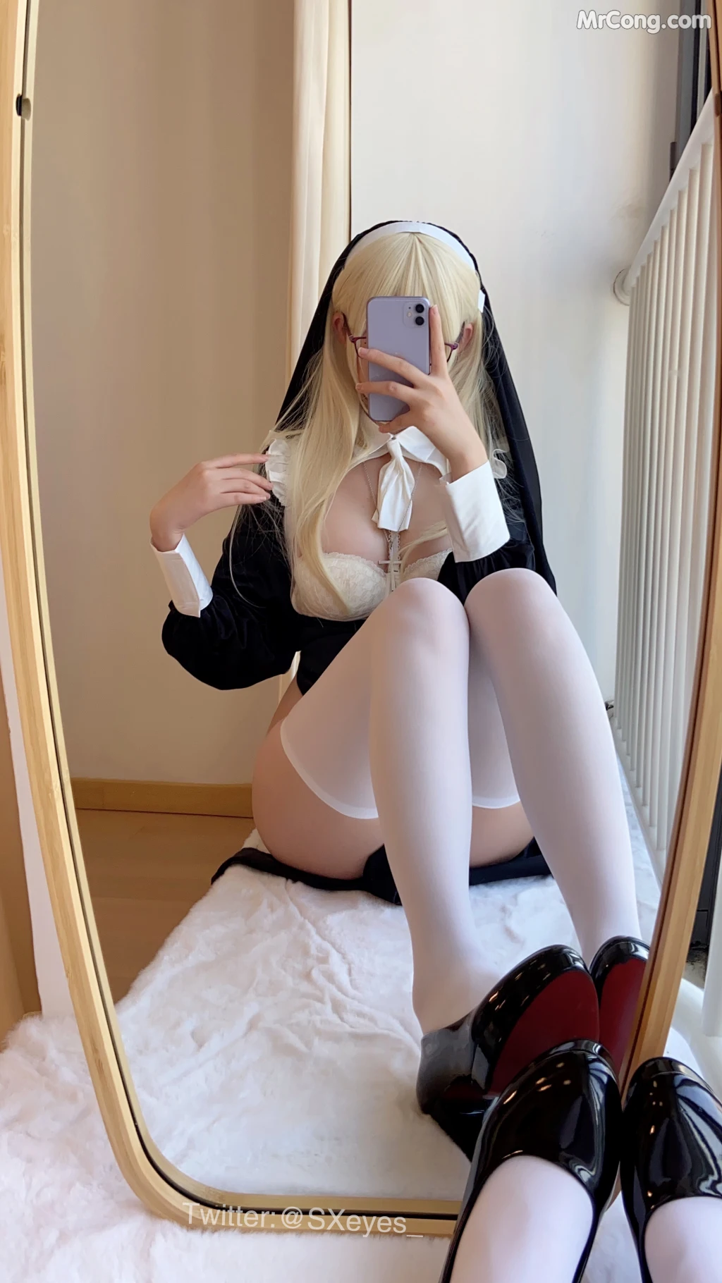 Coser@眼酱大魔王w Vol.090: 修女シスター (34 photos + 2 videos) – Page 3