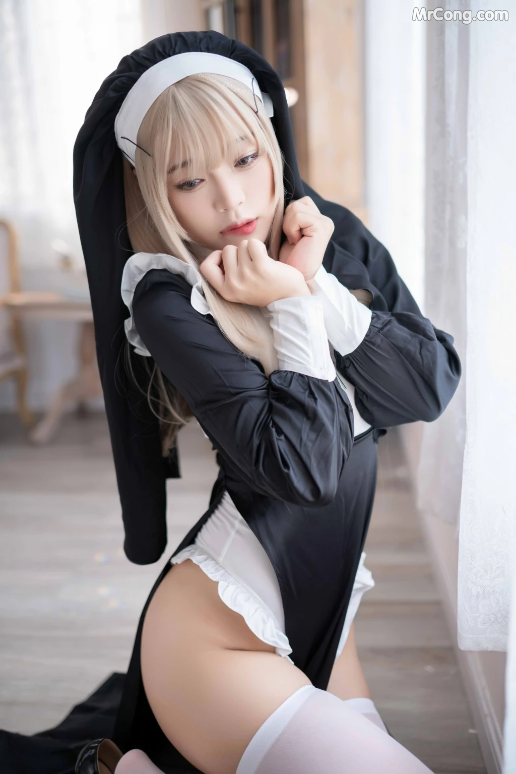 Coser@白烨 Vol.044: 禁x欲修女 (77 photos + 5 videos) – Page 2