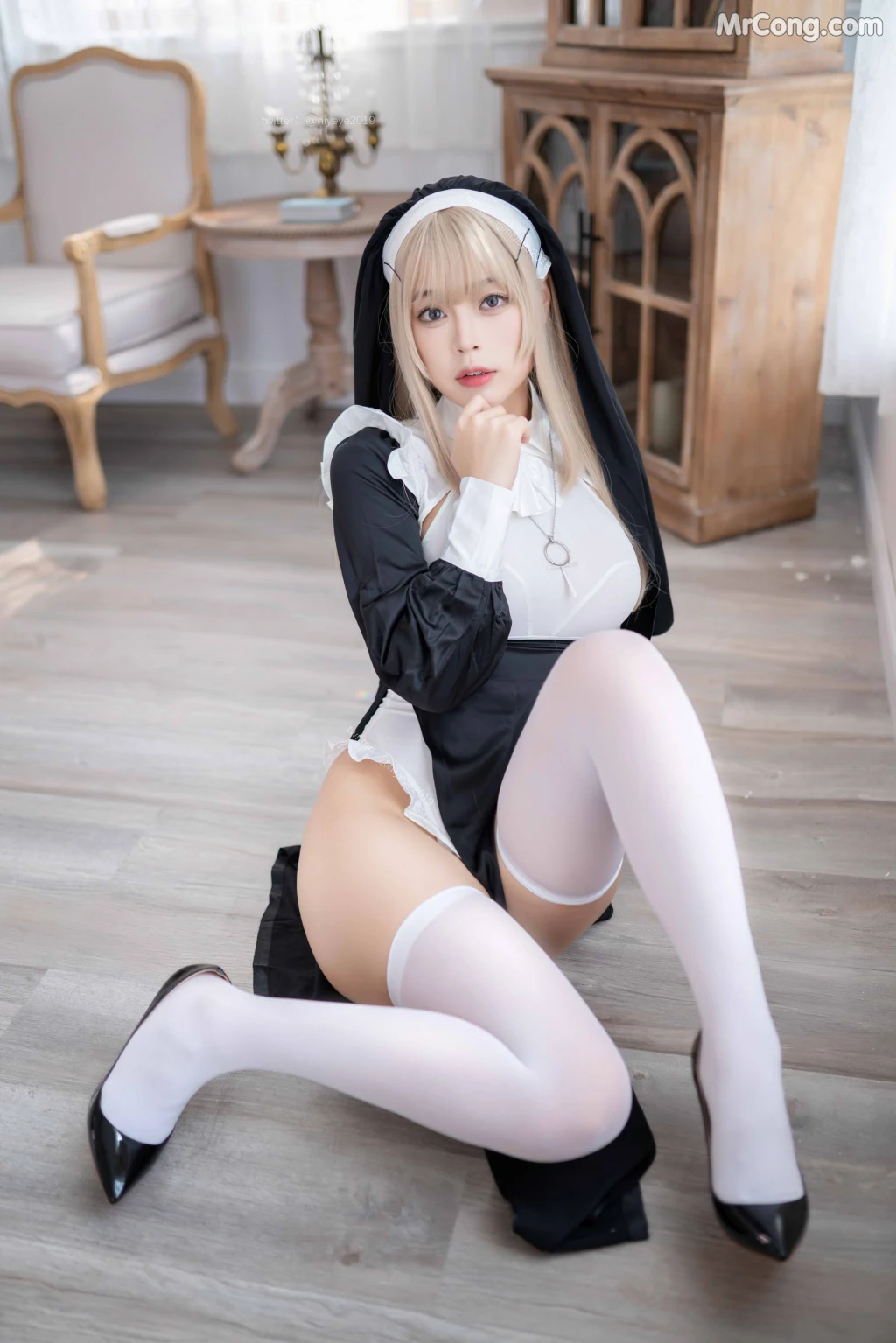 Coser@白烨 Vol.044: 禁x欲修女 (77 photos + 5 videos) – Page 2