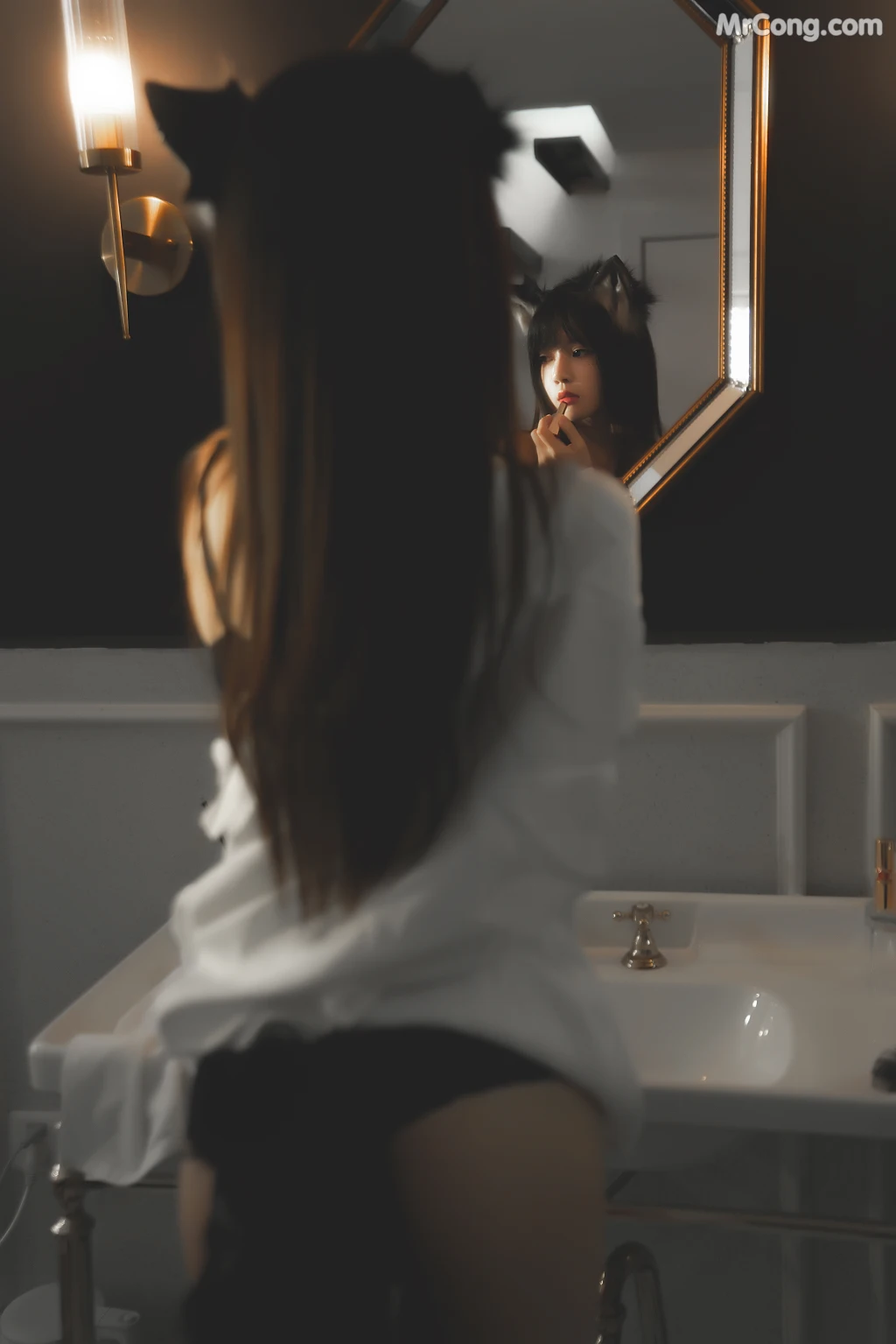 Coser@桜桃喵 Vol.128: 狼来了02 (43 photos)