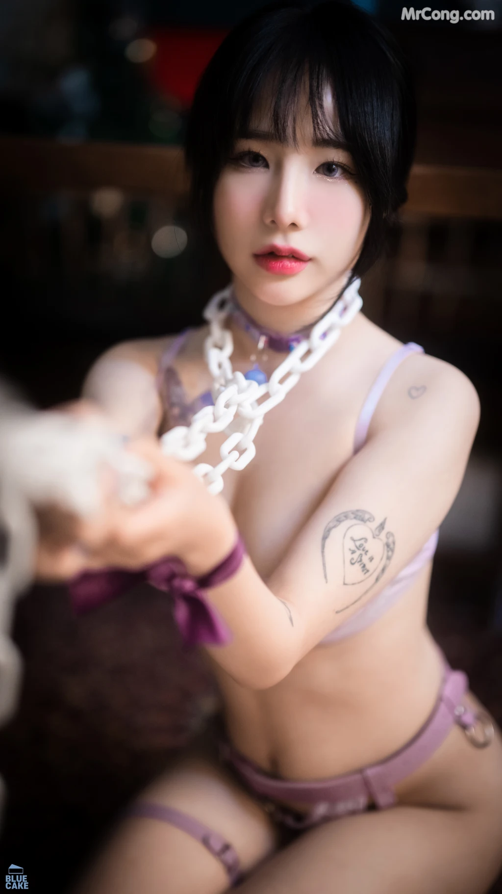 [BLUECAKE] Yeji (예지): Cat Play (68 photos) – Page 4