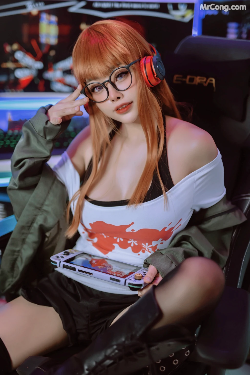 Coser@Byoru: Futaba Sakura (59 photos + 7 videos)