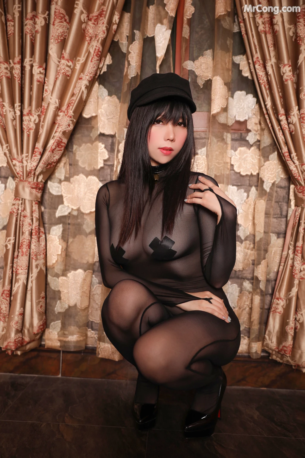 Coser@Kano Nozomi (鹿野希) Vol.03: 黑丝套装 (151 photos) – Page 2