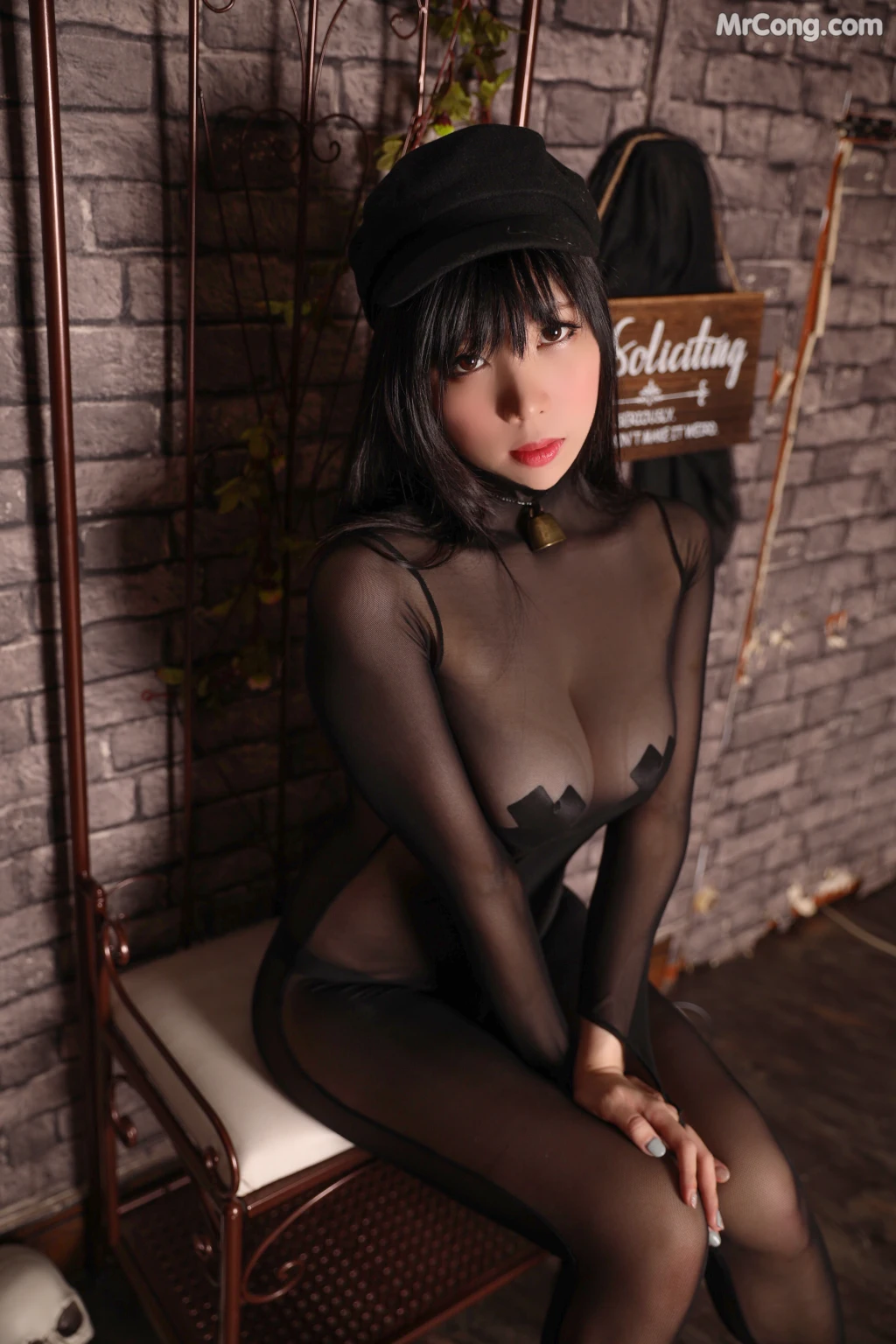 Coser@Kano Nozomi (鹿野希) Vol.03: 黑丝套装 (151 photos) – Page 8
