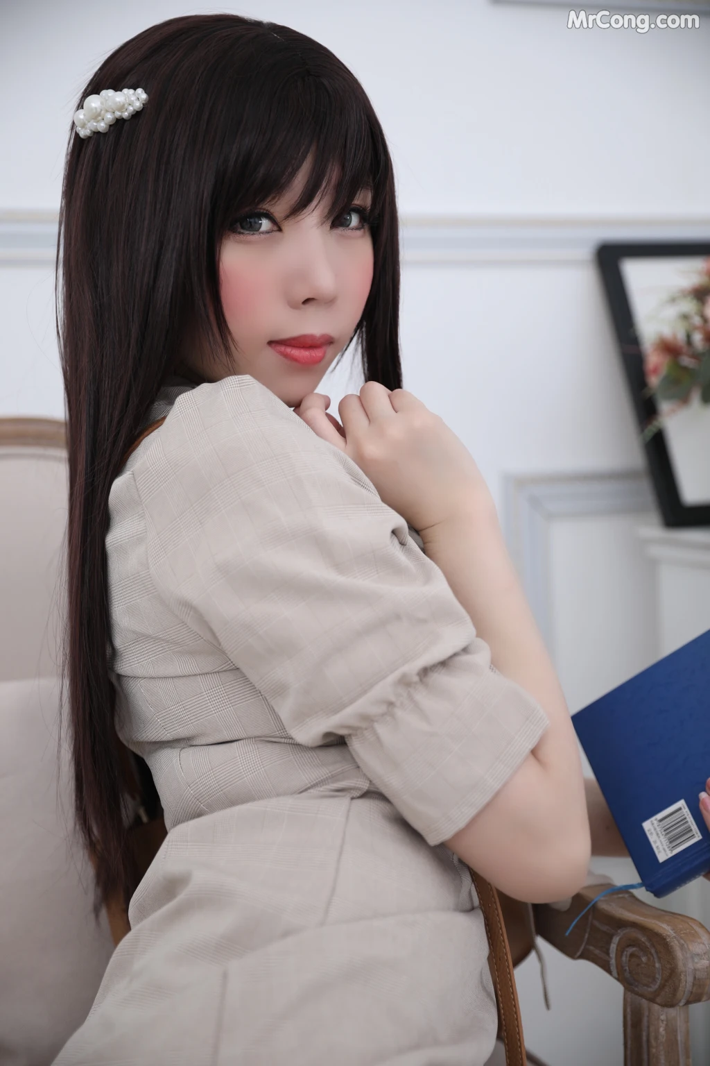 Coser@Kano Nozomi (鹿野希) Vol.04: 格子衬衫 (216 photos)
