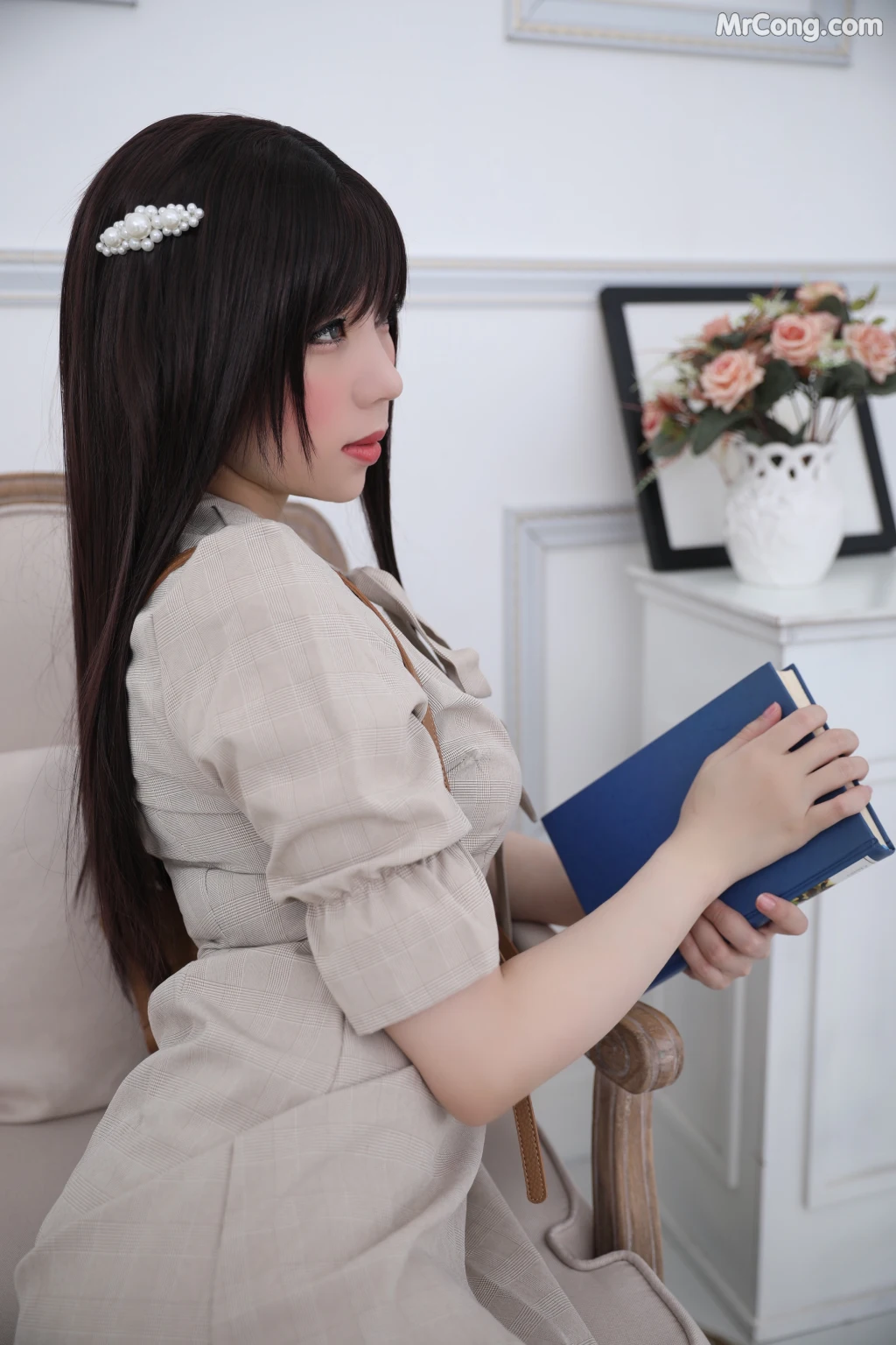 Coser@Kano Nozomi (鹿野希) Vol.04: 格子衬衫 (216 photos)