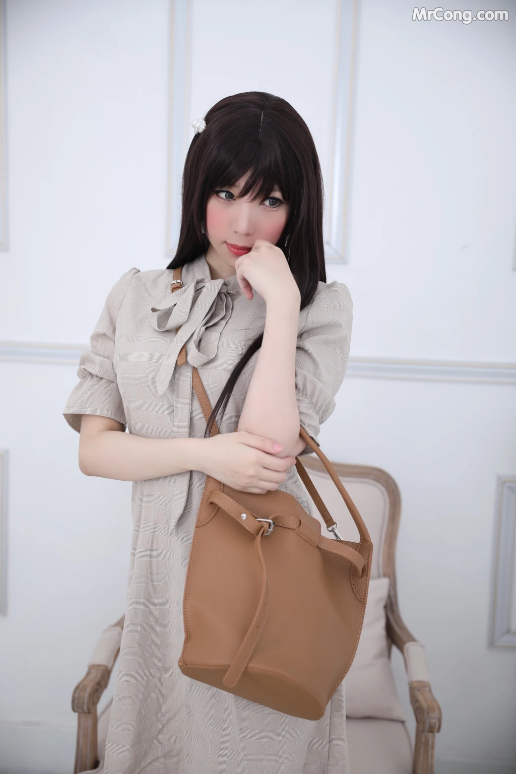Coser@Kano Nozomi (鹿野希) Vol.04: 格子衬衫 (216 photos) – Page 2