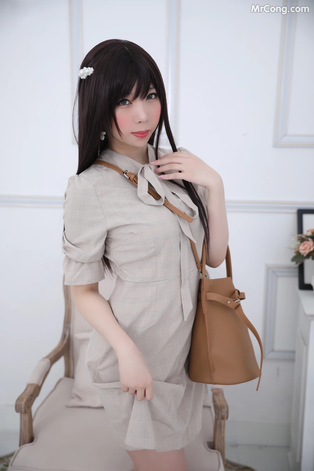 Coser@Kano Nozomi (鹿野希) Vol.04: 格子衬衫 (216 photos) – Page 2