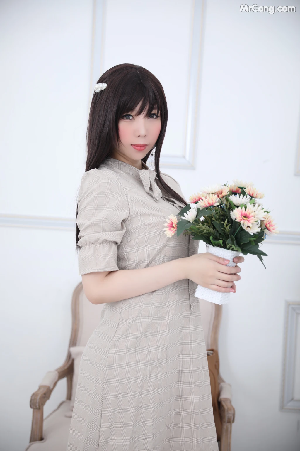 Coser@Kano Nozomi (鹿野希) Vol.04: 格子衬衫 (216 photos) – Page 3