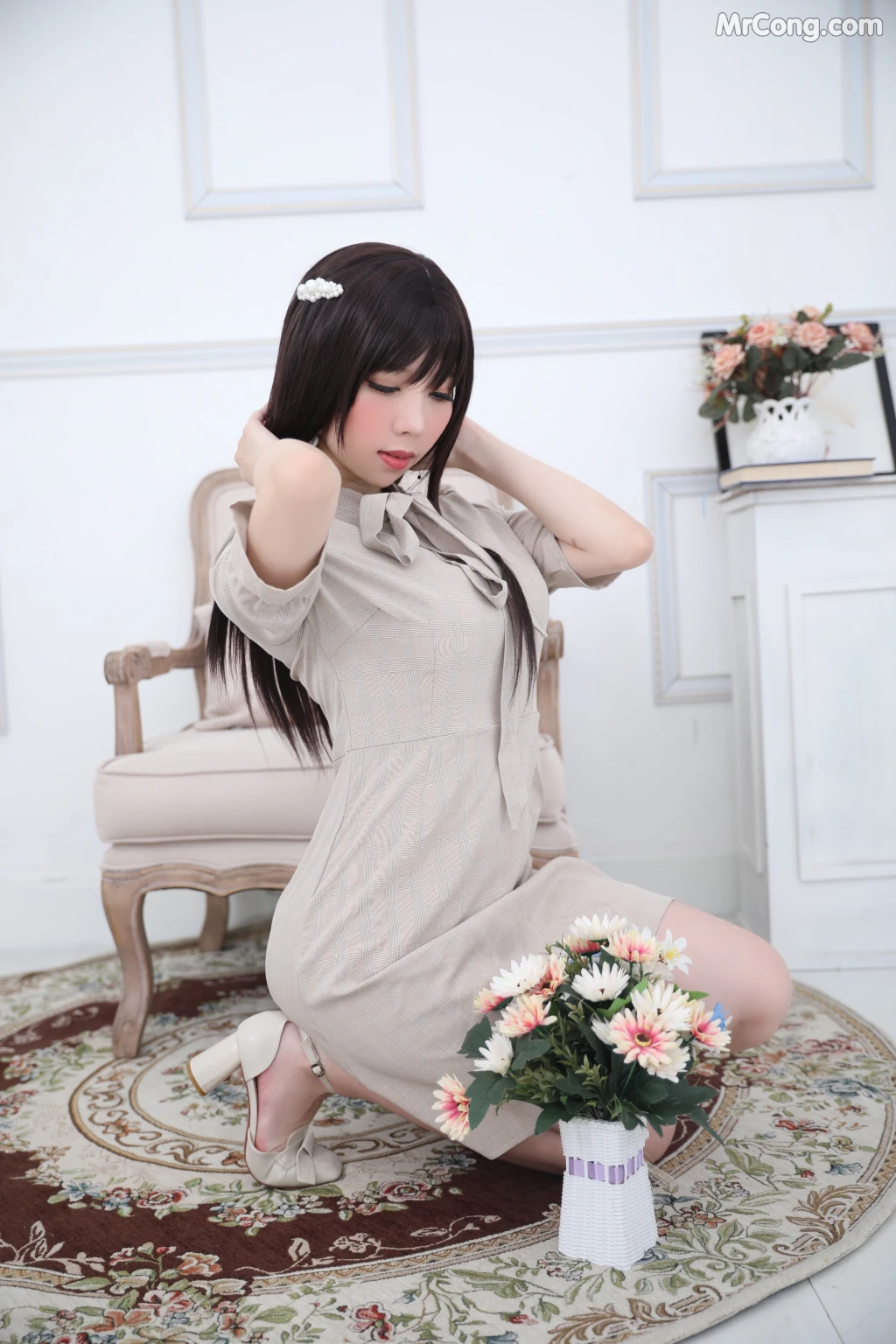 Coser@Kano Nozomi (鹿野希) Vol.04: 格子衬衫 (216 photos) – Page 5