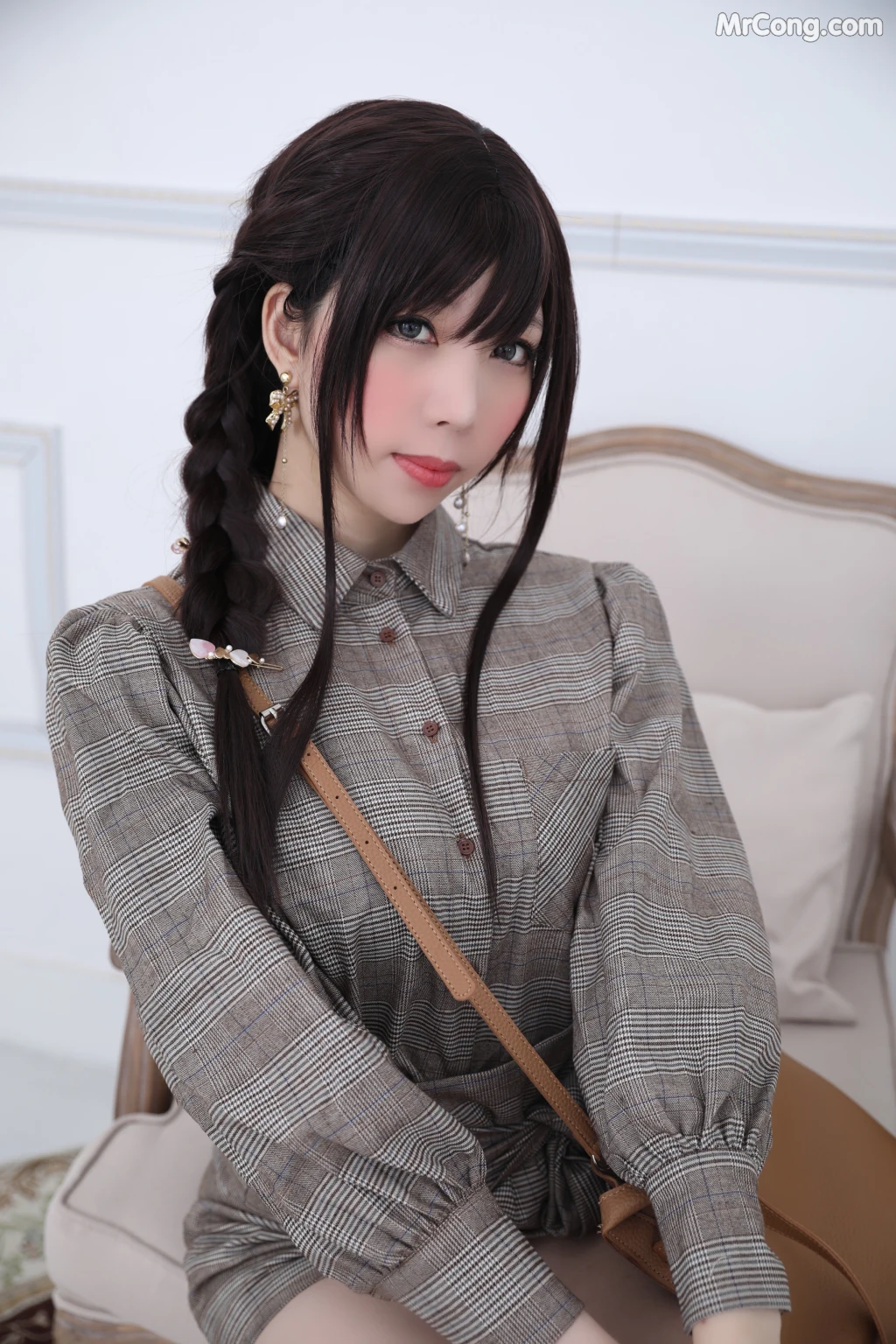 Coser@Kano Nozomi (鹿野希) Vol.04: 格子衬衫 (216 photos) – Page 13